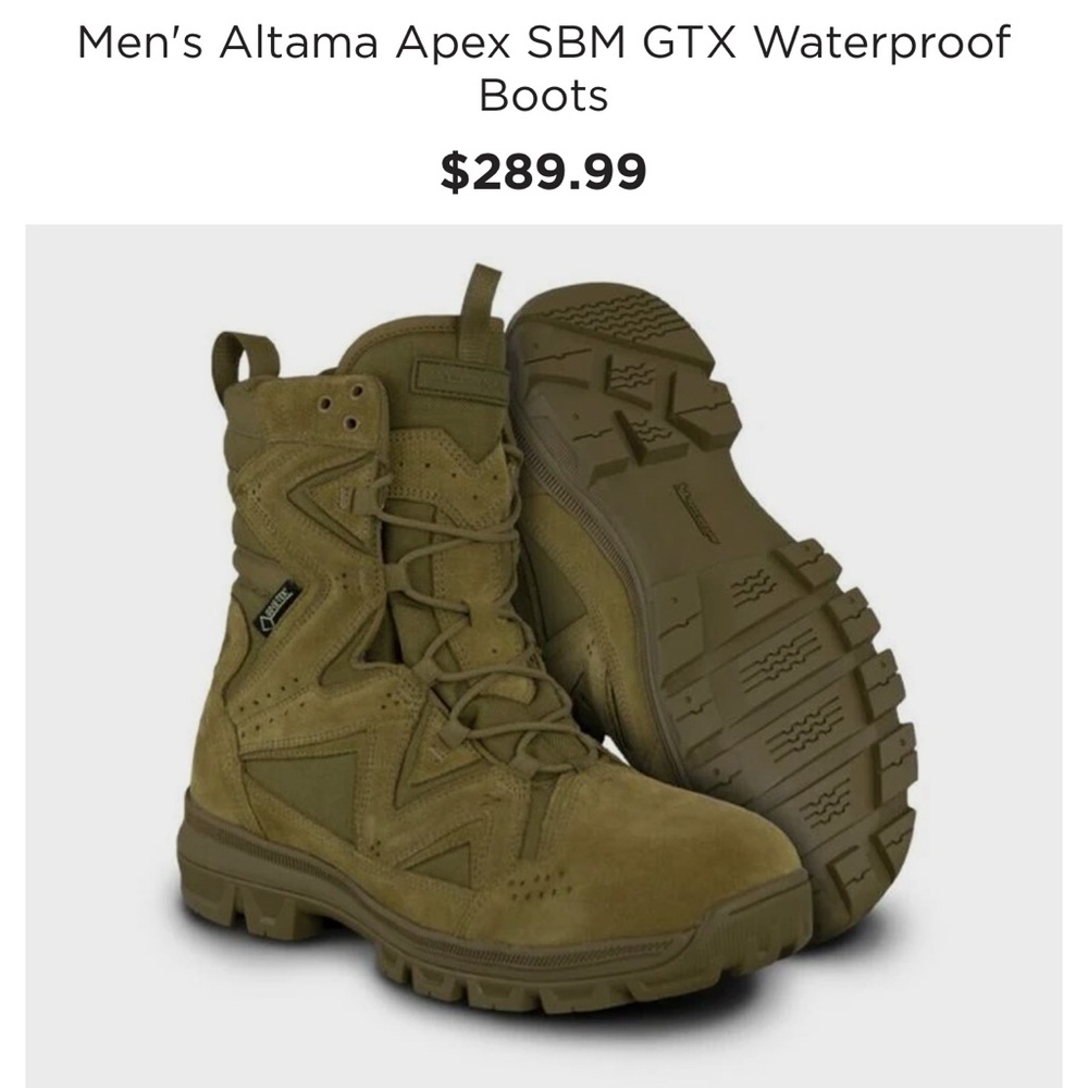 Altama Apex SBM size 13